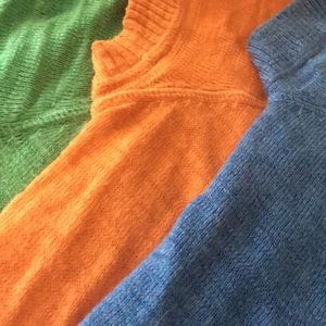 (Set of 3) Cute, Cool, Colorful Cardigans